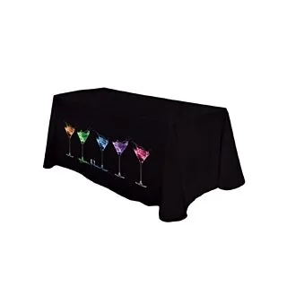 90X132-DG-P 6' Digitally Printed Table Throw