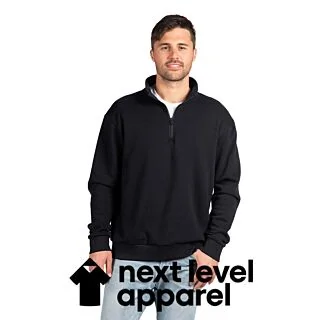 9643 Next Level Apparel - Unisex Fleece Quarter-Zip