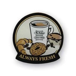 1" Printed Lapel Pins with Epoxy