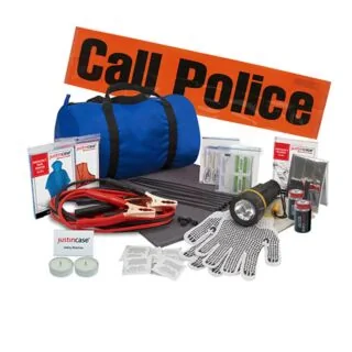 97-004 Auto Safety Kit - Custom Printed Vehicle Safety Solution