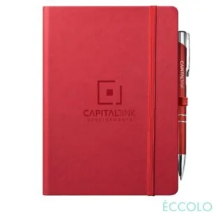 TBC501-197 Eccolo® Cool Journal with Clicker Pen – Custom Branded Set