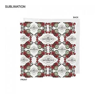 Bandana - Sublimated 22" X 22" 100% Polyester