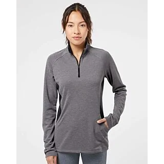 A281 Adidas Women's Lightweight Quarter-Zip Pullover