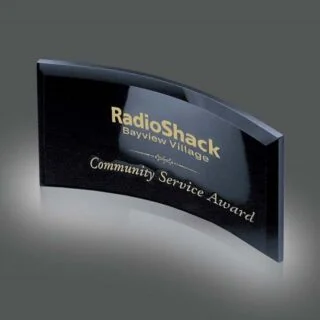 4" x 8" Bancroft Award - Crescent