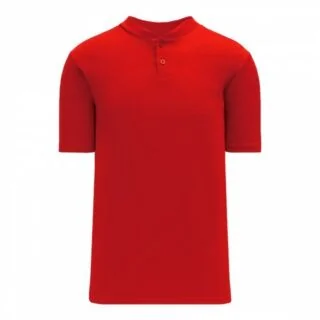 BA1347 Two-Button Dryflex Solid Baseball Jerseys