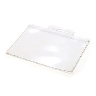 BADGEH-450, 4 1/4" By 3" Blank Stock Mylar Pouch