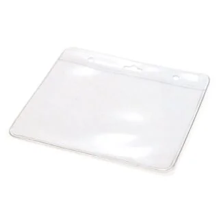 BADGEH-555, 4" By 3 1/4" Blank Stock Mylar Pouch