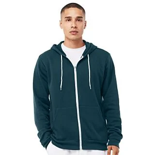 3739 Custom Sponge-Fleece Full-Zip Hoodie – BELLA + CANVAS
