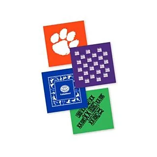 BP-775 14" Square PolyCotton Hanky Bandanas