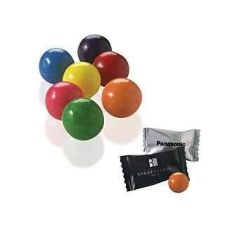 Individually Wrapped Rainbow Bubble Gum