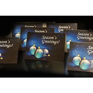 4.25" x 5.5" Glossy Full Colour Greeting Cards