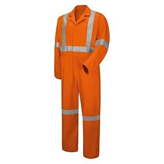 CC5S HI-VISIBILITY COVERALL -CSA COMPLIANT REFLECTIVE TRIM. 