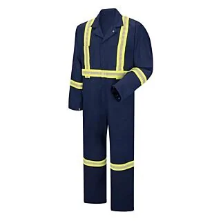 CT5C ENHANCED VISIBILITY ZIP-FRONT COVERALL