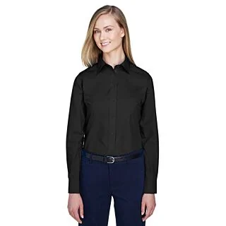 D620W Devon & Jones Ladies Crown Woven Collection Solid Broadcloth