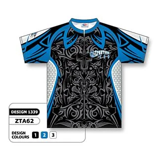 zta62 Sublimated Bowling Shirts