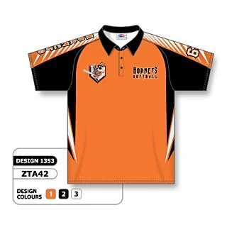 zta42 Sublimated Bowling Shirts