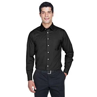 DG530 Devon & Jones Men's Crown Woven Collection Solid Stretch Twill
