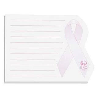 Post-it Custom Printed Die-Cut Notes Ribbon, 25 Sheets/1 Colour Print