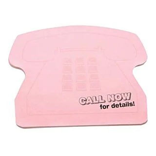 Post-it Custom Printed Die-Cut Notes Telephone, 50 Sheets/1 Colour Print