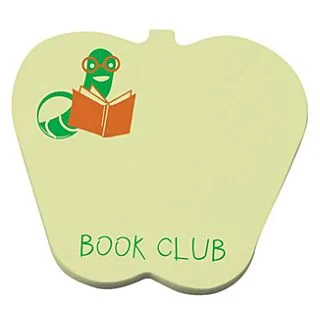 Post-it Custom Printed Die-Cut Notes Apple, 50 Sheets/1 Colour Print