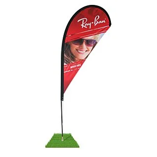 WF-TS 8' Tear Drop Wind Flag Kit - Single Sided
