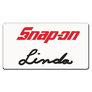 Write-on Economy Plastic Name Badge (2.75" x 1.5")