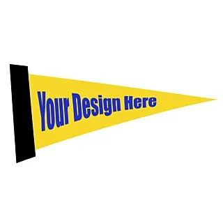 Full colour Felt Pennant 8" x 12"
