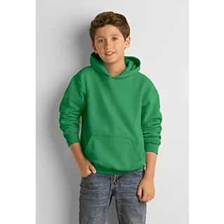 18500B Gildan Youth Heavy Blend Hooded Sweatshirt