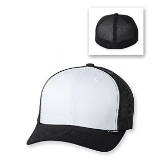 FF6511 Flexfit Cotton Twill Mesh Trucker Hat