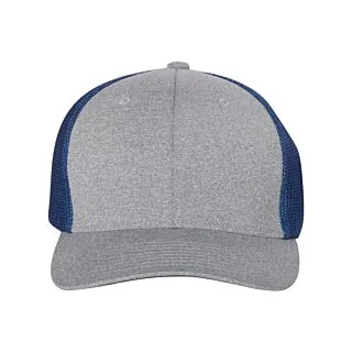 6311 – Flexfit Mélange Trucker Cap | Custom Embroidered Heather Mesh Hat