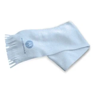 FP579 Custom Polar Fleece Scarf with Fringe – Amherst