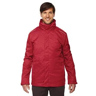 88205 Core 365 - Men's Region 3-in-1 Jacket with Fleece Liner