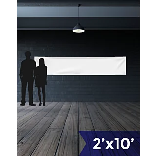 banner2x10, 2' x 10' 13 oz Vinyl Single-Sided Banner