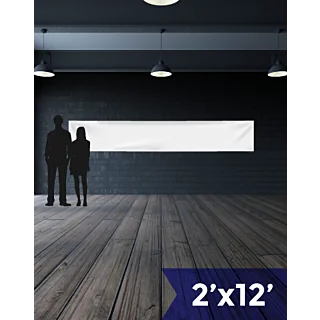 banner2x12, 2' x 12' 13 oz Vinyl Single-Sided Banner