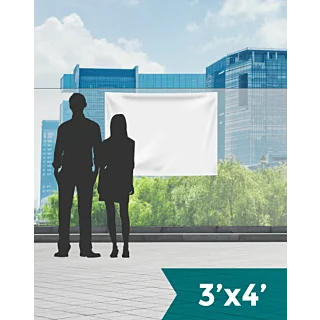 banner3x4, 3' x 4' 13 oz Vinyl Single-Sided Banner