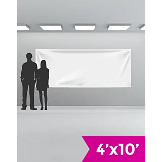 banner4x10, 4' x 10' 13 oz Vinyl Single-Sided Banner