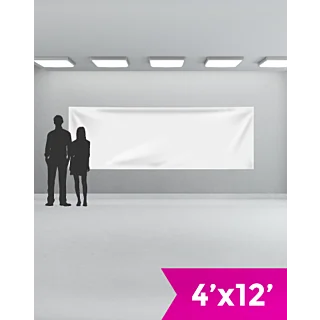 banner4x12, 4' x 12' 13 oz Vinyl Single-Sided Banner