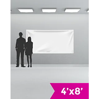 banner4x8, 4' x 8' 13 oz Vinyl Single-Sided Banner