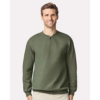 SF008 Gildan Softstyle® Midweight 1/4 Zip Sweatshirt - Custom Printed
