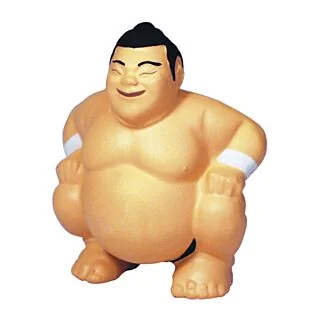 GK319 Sumo Wrestler Stress Reliever Ball