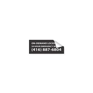 2.5" x 1" Rectangle Glossy Sticker