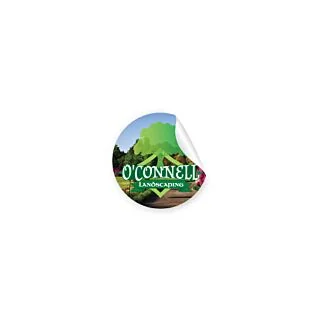 2" Circle Glossy Sticker