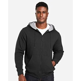 M711 Custom Harriton Climabloc™ Lined Heavyweight Hooded Sweatshirt