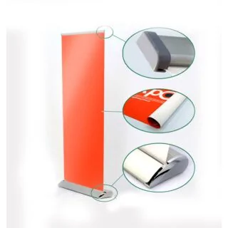 10MIL-RETRDELUX-33X80 Artik Banner with Stand - Premium