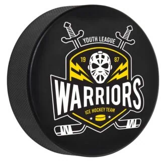 H-SHE Canadian-Made Hockey Pucks - Custom Logo Printing