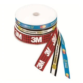 1" wide Custom Printed Ribbon