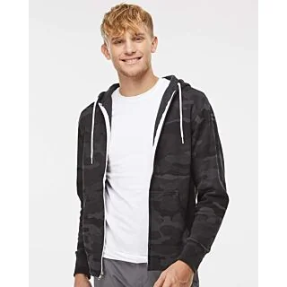 AFX90UNZ Custom Lightweight Full-Zip Hoodie – Independent Trading Co