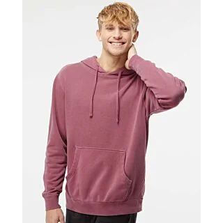 PRM4500 Unisex Midweight Pigment-Dyed Hooded Sweatshirt