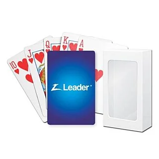 Standard Cardstock Poker Playing Cards with Standard Faces