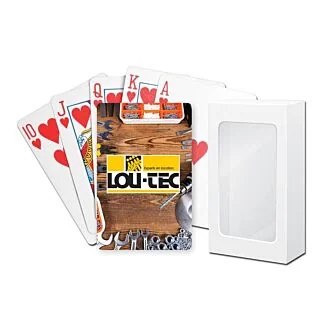 Standard Cardstock Bridge Playing Cards with Standard Faces